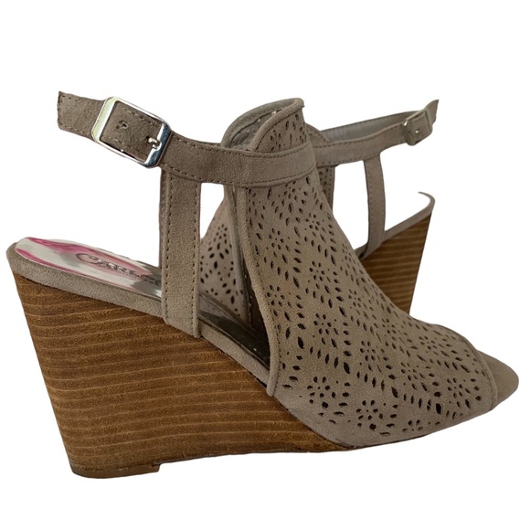 CARLOS SANTANA GABRIELLE NUDE WEDGE - Picture 10 of 10